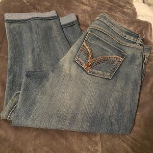Cato brand denim capris, size 14.